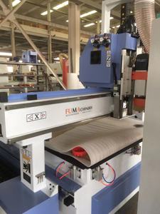 Enrutador de anidamiento CNC ATC de husillos múltiples, muebles de oficina de madera, fabricación de armarios de cocina, enrutador CNC 3D - Product Image 4