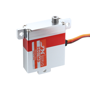 JX 서보 PDI-2607MG 7.2kg 0.13sec 디지털 풀 메탈 알루미늄 케이스 윙 서보 RC 드론 글라이더 헬리콥터 듀얼 볼 베어링 - Product Image 4