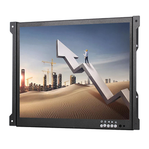 Monitor de cámara de vigilancia de seguridad Cctv, Monitor Lcd de carcasa de Metal de 12 pulgadas, Pantalla Completa, entrada Vga Bnc para el hogar Industrial