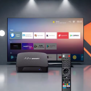 กล่องรับสัญญาณโทรทัศน์ระบบแอนดรอยด์11 US HD S905Y4 Amlogic 4GB 32GB พร้อมรีโมทควบคุมด้วยเสียง BT สำหรับ XS97ออกแบบได้ตามต้องการ - Product Image 3