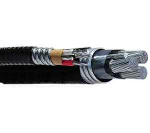 CUL onaylı 90C alüminyum güç kabloları 600V 4x 4/0AWG 1x 350kcmil Tech zırhlı Teck tel 1x 350kcmil Tech zırhlı güç kabloları - Product Image 2