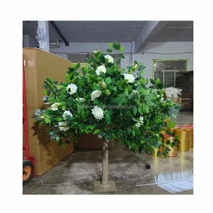 <strong>Real</strong> Looks Natural Artificial Small Table <strong>Trees</strong> Green Plant Fake Flower Wedding Decor Plastic Artificial Green Banyan <strong>Tree</strong> - Product Image 4