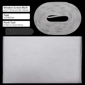 Schermo per finestre scorrevoli fai da te rete per insetti autoadesiva tenda a rete fantastica finestra di ricambio - Product Image 3
