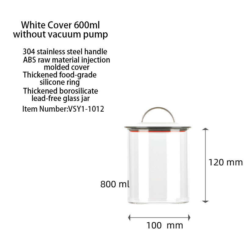 800ml(no pump) White