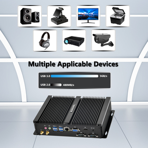 US Stock Powerful Mini PC, Core I7-1165G7 Processor, DDR4 RAM/NVMe SSD, 4K Dual <strong>Display</strong>, 2x RS232, Fanless Industrial PC - Product Image 6