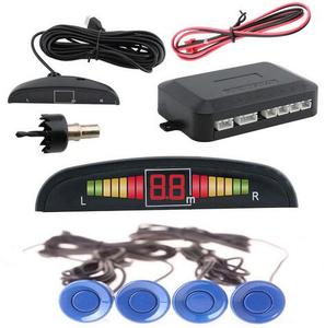 One Set Led Parking <strong>Sensor</strong> Auto Car Detector Parktronic Display <strong>Reverse</strong> Backup Radar Monitor System with <strong>4</strong> <strong>Sensors</strong>