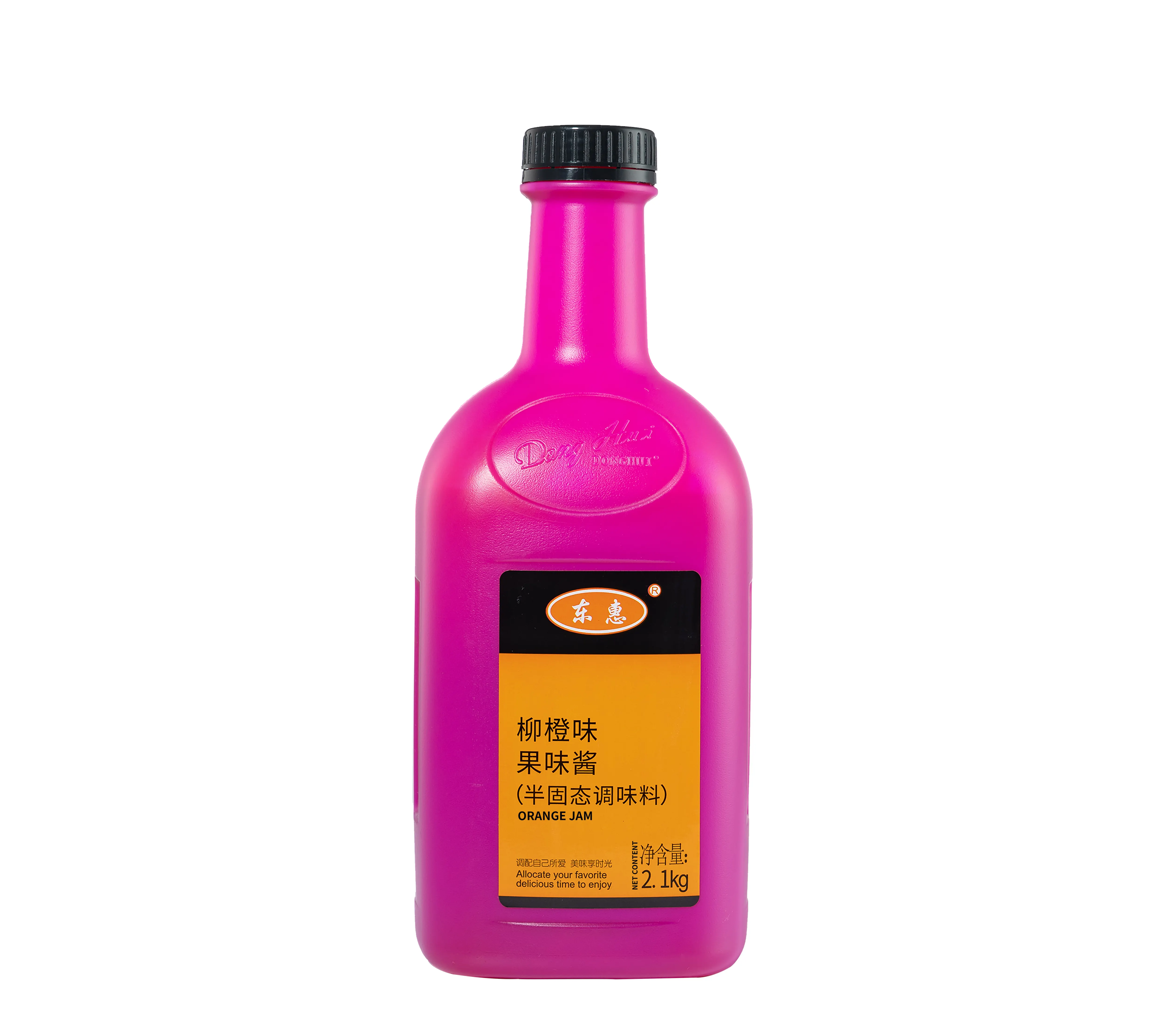 Donghui liucheng hương vị tập trung uống bột đá thương mại bán buôn 2.1kg xoài Mứt sữa chua trái cây cạo đá bong bóng trà