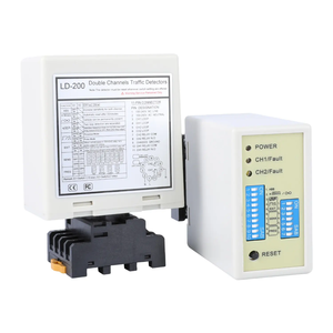 Detector de vehículos de Bucle Inductivo para señal de tráfico y estacionamiento de ciudad inteligente 12-24V CC Sensor de coche de alta sensibilidad - Product Image 1