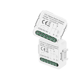 Mini interruptor inteligente ZigBee compatible con sistema de automatización del hogar solución inteligente - Product Image 1