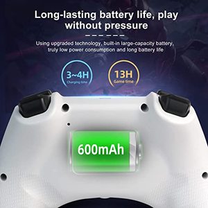 Wireless BT 5.0 Controller di gioco estensibile per telefono cellulare Android IOS Gamepad Joystick Gamepad retrattile per PS4 Switch PC - Product Image 4