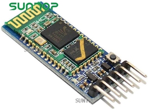 HC-05 Wireless <strong>Bluetooth</strong> RF Transceiver Master Slave Integrated <strong>Bluetooth</strong> Module 6 Pin Wireless Serial Port Communication BT