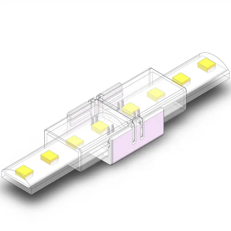 Conectores rápidos de conexión fácil, sin soldadura, para tiras LED de 8MM y 10MM