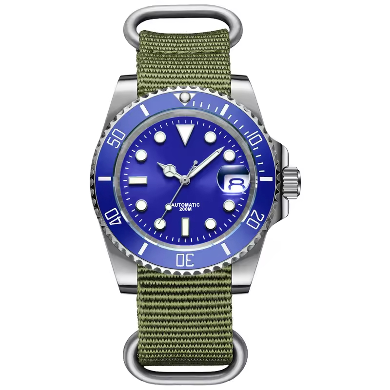 Acciaio inossidabile blu