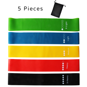 Gimnasio Elástico Estiramiento Caucho Látex Mini Loop Resistencia Banda Inicio Ejercicio Resistencia Loop Bands - Product Image 3