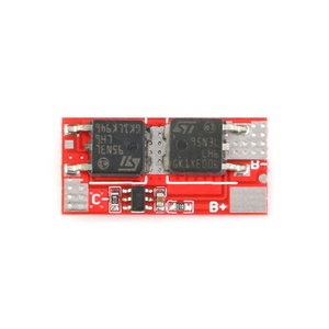 1S 10A BMS 18650ลิเธียมไอออนแบตเตอรี่ลิเธียมชาร์จคณะกรรมการป้องกันโมดูล PCB PCM แผ่นสีแดง - Product Image 3