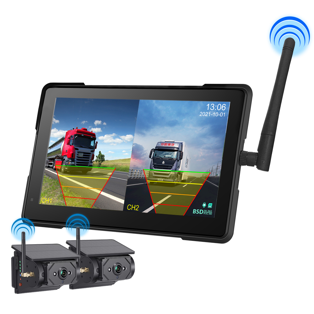 2pcs wireless camera + monitor