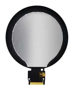 1,28 Zoll TFT LCD gelötet 240x240 runder Bildschirm GC9A01 Voll farbiges LCD-Display SPI-Abdeckung - Product Image 2