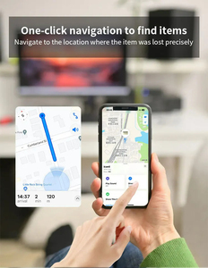 Mens Air Tag portafoglio Ios Kompatibler Air Tag Findmy Mini Bluetooth nascosto Gps collare gatto Air Tag
