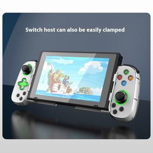 D7新しい6軸LEDポータブルABSワイヤレスゲームパッド対応Apple Android Win7機能ジョイスティックゲームコントローラー