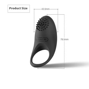 Lock Men Vibration Ring Selbstverteidigung Adult Male Stimulatory Sex Produkt Penis Ring Cover - Product Image 6