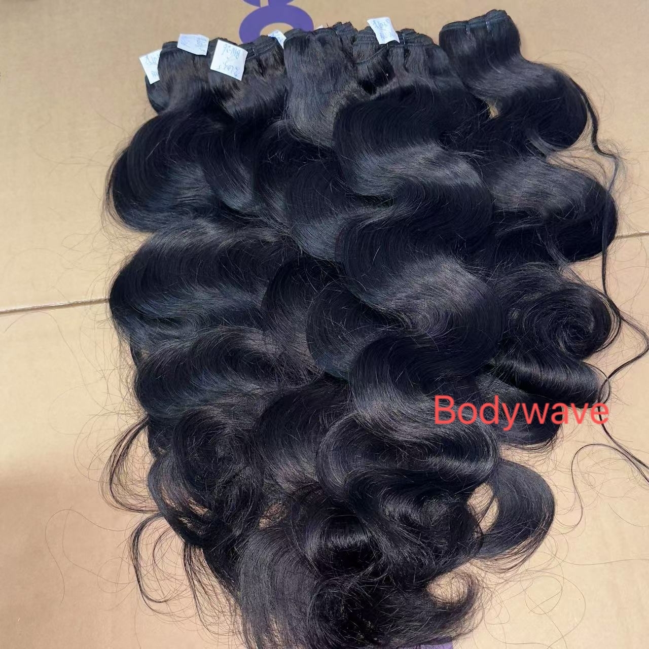 1 paquete de extensiones onduladas (Body Wave)