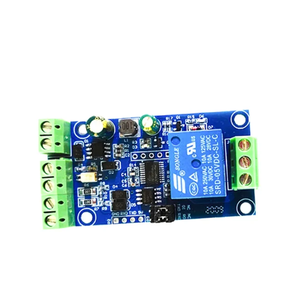 <strong>Modbus</strong> RTU <strong>Relay</strong> <strong>Module</strong> 1 Channel 7-24V RS485 TTL UART <strong>Output</strong> 12V Input 485 Communication TTL Pin <strong>Modbus</strong> Rtu Anti-reverse - Product Image 1