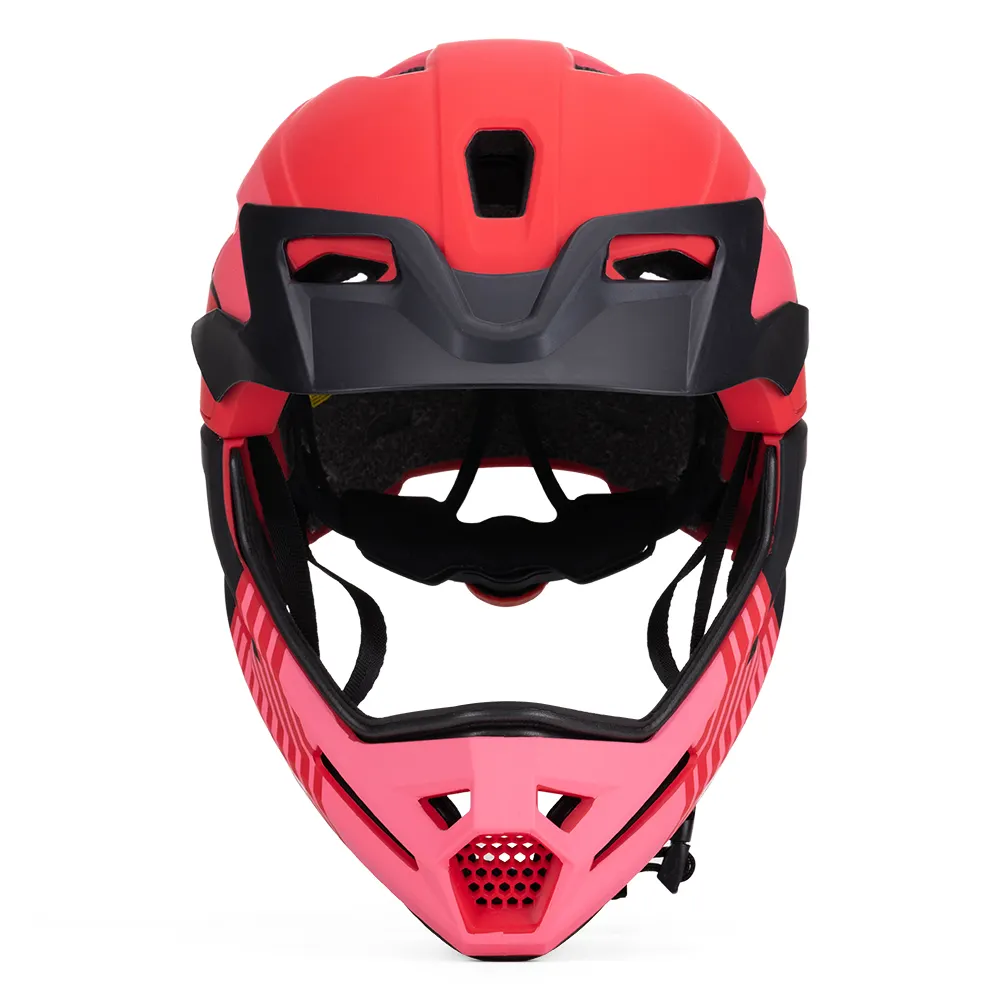 Casque de vélo intégral pour enfants pour le cyclisme et l'équitation Casque de vélo de saleté pour enfants Casque de vélo de sécurité protecteur pour enfants