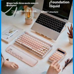 Lofree EH121 Girls Base líquida de aspecto alto Inalámbrico Bluetooth Computadora mecánica Calculadora externa Teclado numérico - Product Image 3