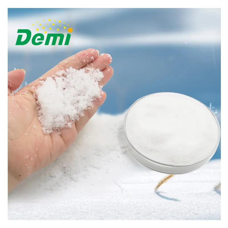 Instant Snow Pollen for Slime Christmas Snowman Decorating Christmas Trees or DIY Slim Making Instant Snow