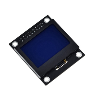 TZT 12864 schermo LCD Lcd12864-03A modulo porta seriale 12864 Dot Matrix SPI con telaio in ferro 12864 Mmodule per Arduino