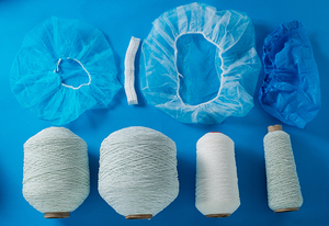 White Hot Sales Rubber Sewing <strong>Elastic</strong> <strong>String</strong> Cord Disposable Double Stretchy <strong>String</strong> for <strong>Clip</strong> Bouffant Cap <strong>Elastic</strong> Band - Product Image 5