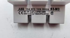 New and Original <strong>Plc</strong> 2 Pieces Set 1SAM101938R0004 Line Barrier 63 600VAC <strong>Type</strong> MS325 S3M3 <strong>PLC</strong> <strong>Programming</strong> Controller - Product Image 3