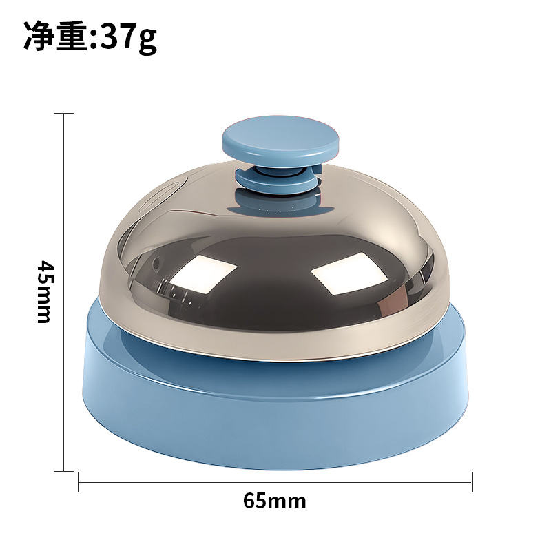 Electroplated blue hand-held bells (400 pieces per box)