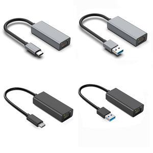 100M 1000M da tipo C a porta Ethernet 2.5G Switch di rete tipo C a RJ45 hub di rete - Product Image 1