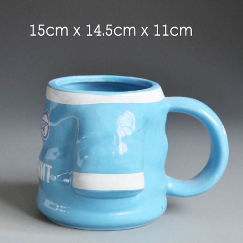 Seaygift Novelty Basketball Jersey Design 450ml Ceramic <strong>Cup</strong> for Team Gifts or Present with Lid | Mugs for Water - Product Image 4