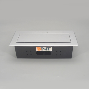 <strong>Multi</strong>-<strong>Function</strong> 16A Universal Desktop Power <strong>Socket</strong> <strong>with</strong> Pop-Up Panel 4 AC Outlets for Office - Product Image 5