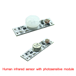 Interruptor de Sensor de movimiento PIR 5V 12V 24V Sensor de movimiento DC Detector de movimiento Activación Interruptor automático Tira de LED Encendido/Apagado