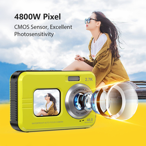Outdoor Sports 4K Digitale Fotokamera mit Full WIFI DUAL Screen Action Cam Wasserdichte Aufnahme funktion CMOS Imaging Sensor - Product Image 1
