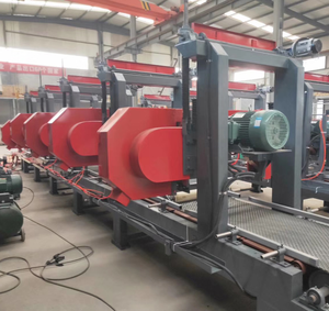 Multiple Blades Sawmill Bandsaw <strong>Machine</strong> Wood Cutting Furniture Making <strong>Machine</strong> square Board Making <strong>Machine</strong>