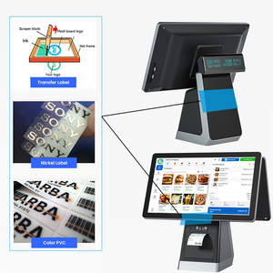 Double <strong>Display</strong> Screen Pos System All in One Pos With Second Screen Point of Sale Equipment for Snack Retail Shop - Product Image 6
