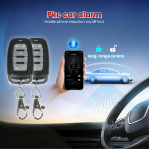 Sistema de alarma de seguridad universal de 12V de calidad superior Alarmas de coche inalámbricas automáticas con 2 mandos a distancia - Product Image 5
