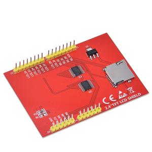TZT LCD-Modul TFT 2,4-Zoll-TFT-LCD-Bildschirm für Arduino UNO R3-Karte und Unterstützung Mega 2560 mit Touch Pen, UNO R3