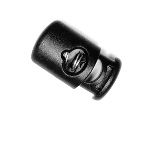 Nhựa Đen Dây Khóa Mùa Xuân Clasp Dừng Lỗ Duy Nhất Dây Rút Stopper Toggles Cho Paracord May Dây Giày Rope Bộ Phận - Product Image 4
