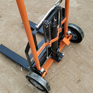 <strong>New</strong> Design 200kg Light Weight Mini Hydraulic Fork Hand Portable <strong>Manual</strong> Lift Truck Stacker for Material <strong>Handling</strong> - Product Image 3