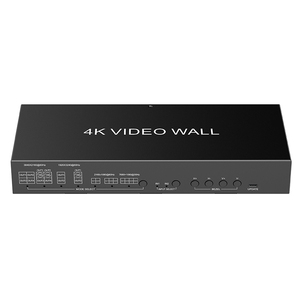 Controlador de pared de video de fábrica 2x2 4K entrada HDMI salida autoadaptable L/R salida de audio IP/RS232 Control controlador de pared de video - Product Image 1