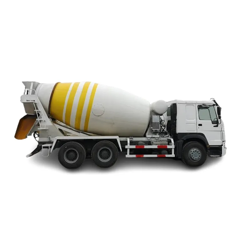 Sinotruck HOWO kullanılmış kamyon mikseri 6x 4 beton harç kamyonu