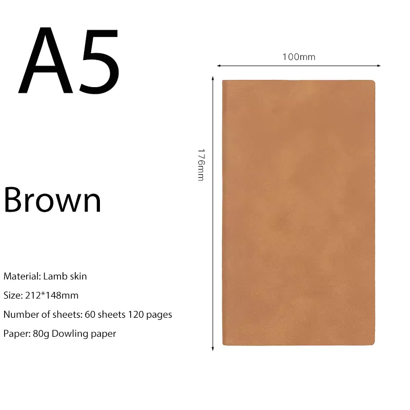 A5 marron