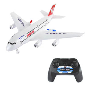 WheelNewlyエアバスA380モデルリモートコントロール飛行機2.4G 3CHEPP固定翼RC飛行機RTFRC翼幅おもちゃ売れ筋 - Product Image 1