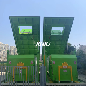 RNKJ厨余电动液压地下垃圾压实机容器