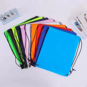 Hot Sale Custom Logo Promotional Drawstring Backpack <strong>Bag</strong> Waterproof Polyester with Letter <strong>Pattern</strong> Cheap Sports <strong>Draw</strong> <strong>String</strong> <strong>Bags</strong> - Product Image 4